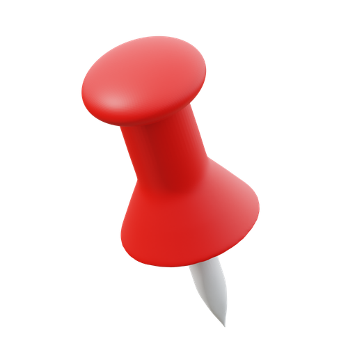 image of a 3D pin
